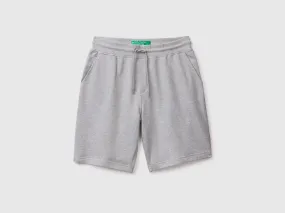 100% cotton sweat bermudas