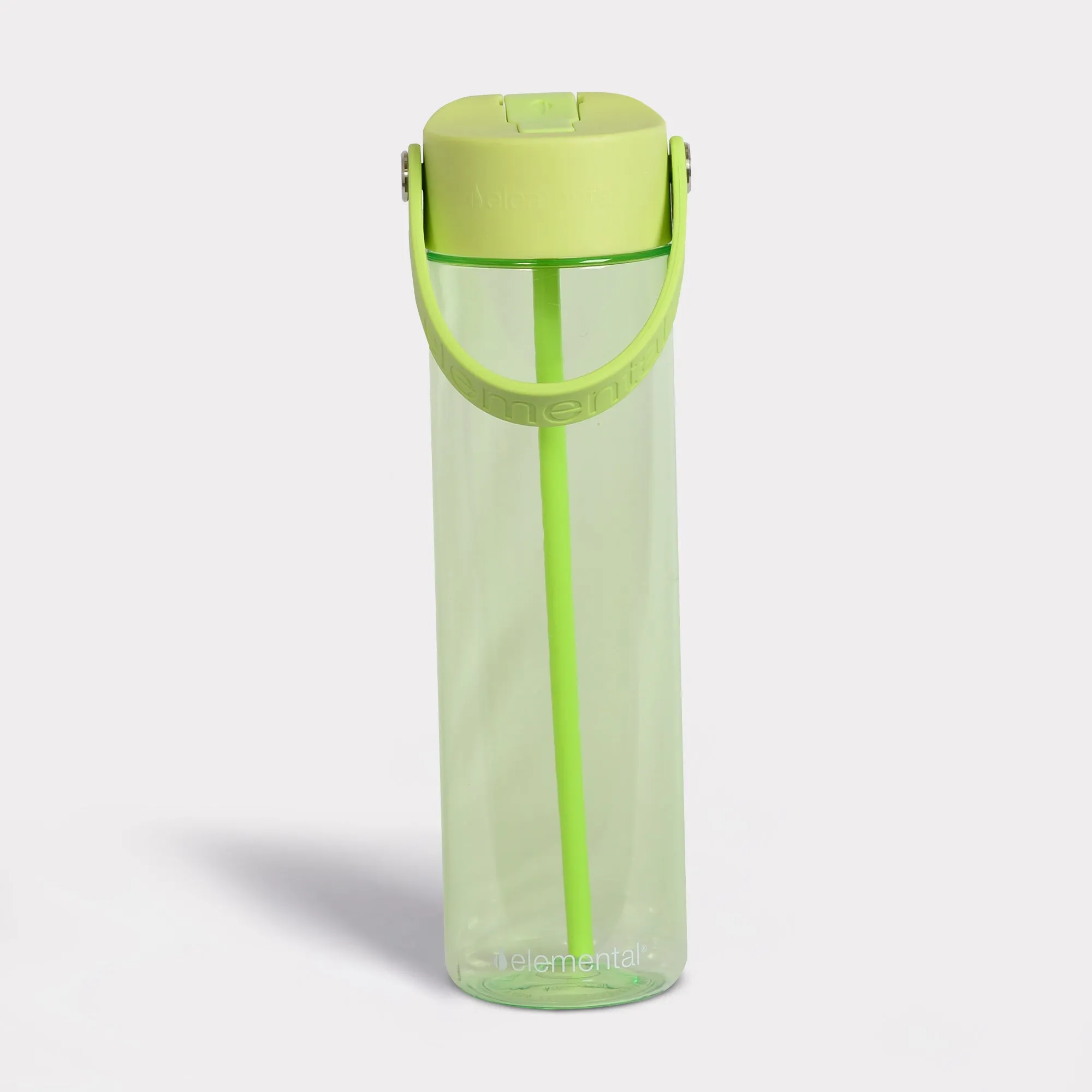 26 oz Tritan Plastic Water Bottle - Key Lime