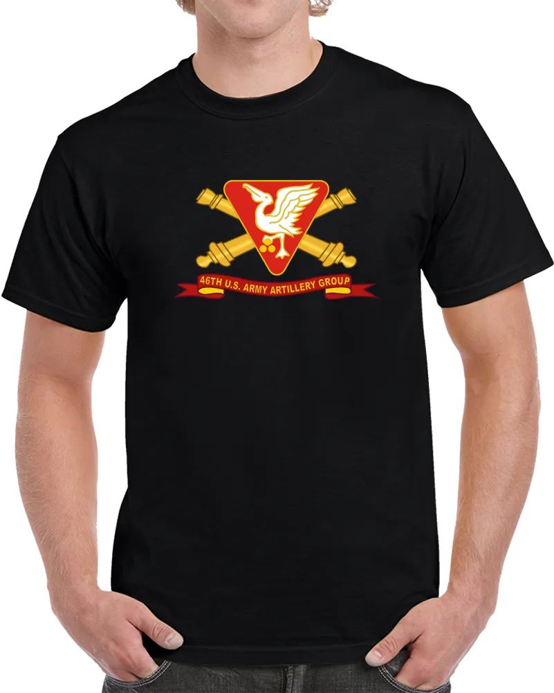 46th U.S. Army Artillery Group w Br - Ribbon Classic T Shirt