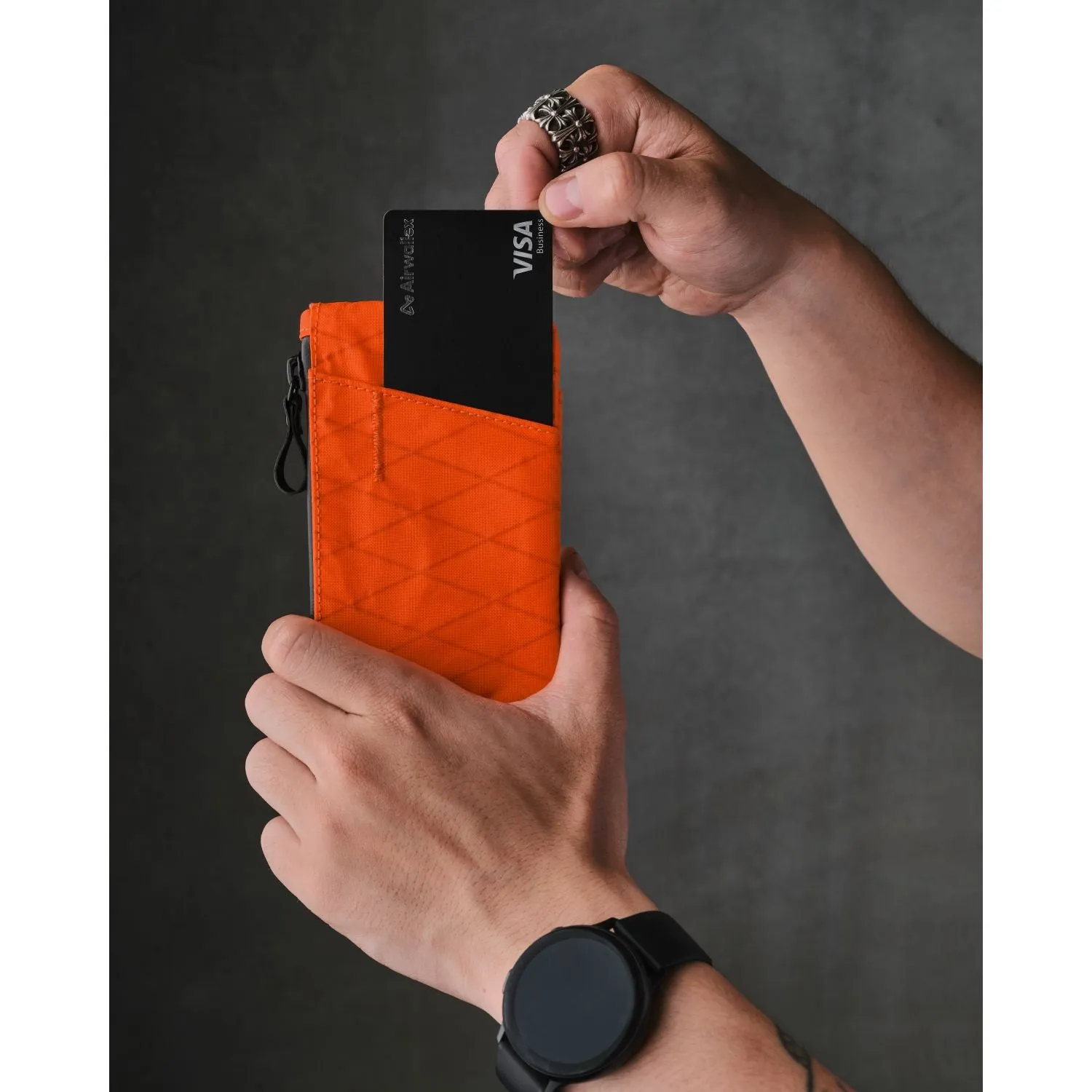 ALPAKA Zip Cardholder X-Pac