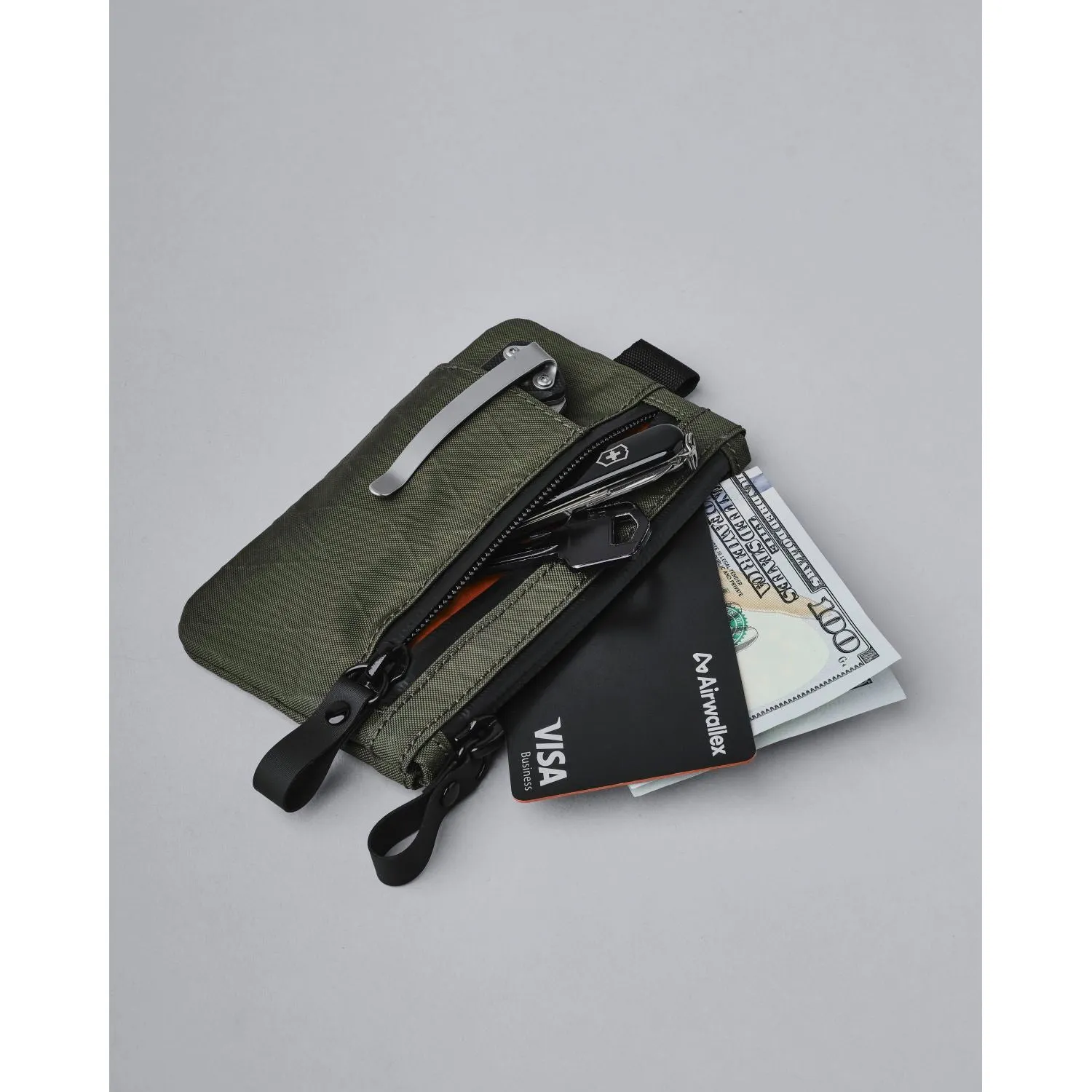 ALPAKA Zip Cardholder X-Pac