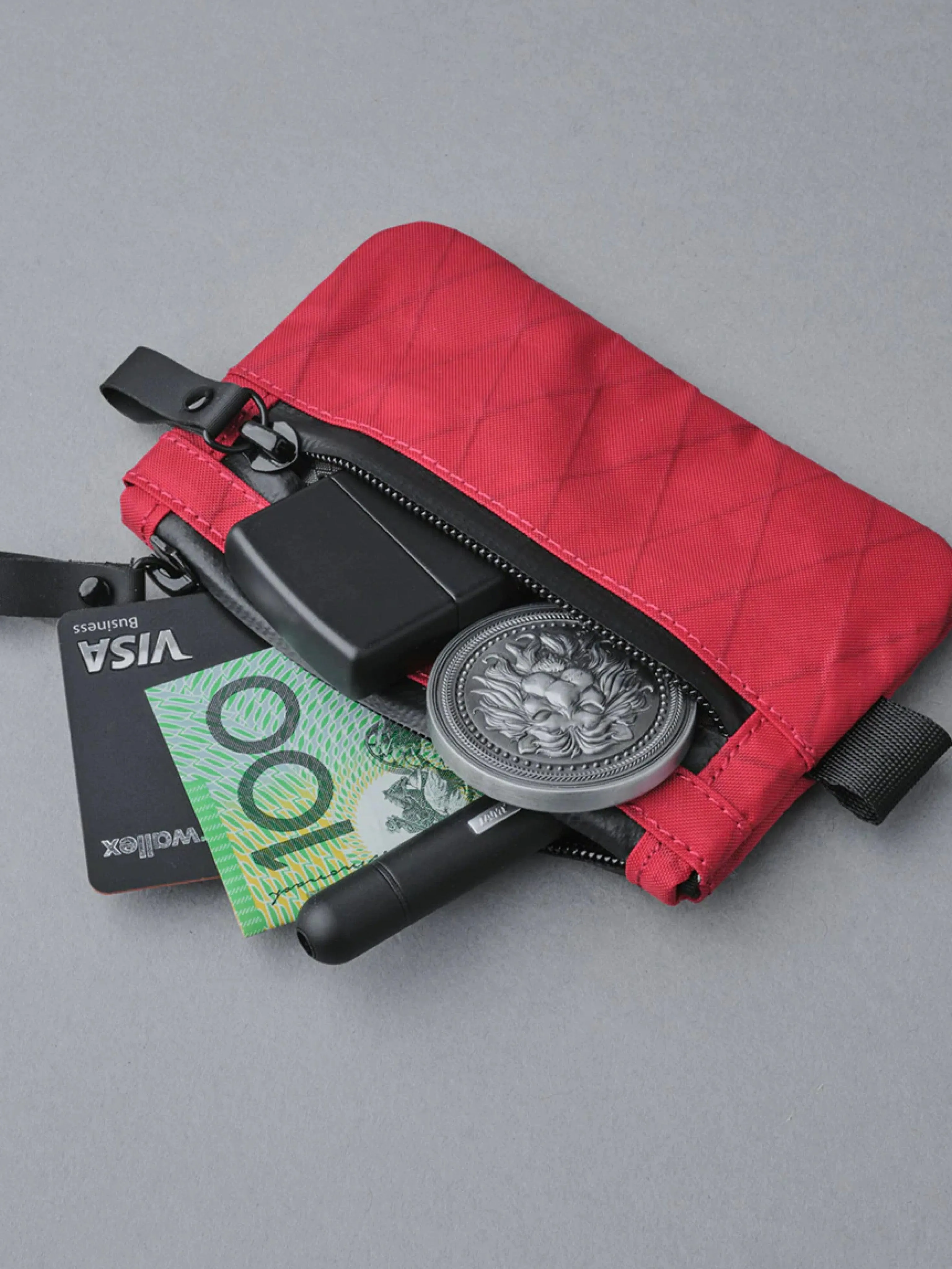 Alpaka Zip Pouch True Red