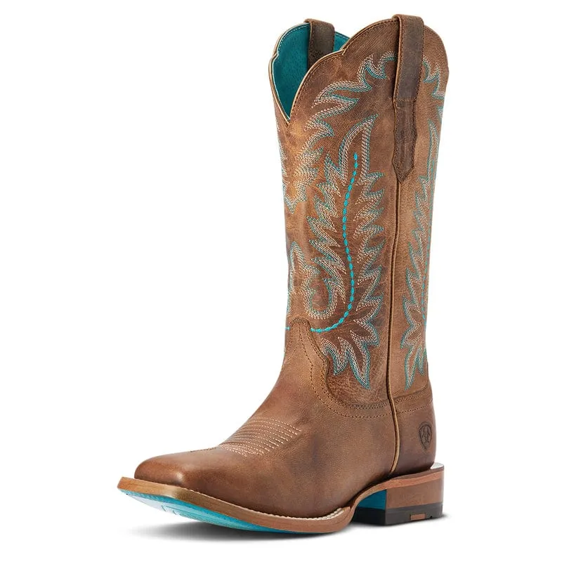 Ariat Women's Frontier Tilly Rodeo Tan Western Boots 10042423