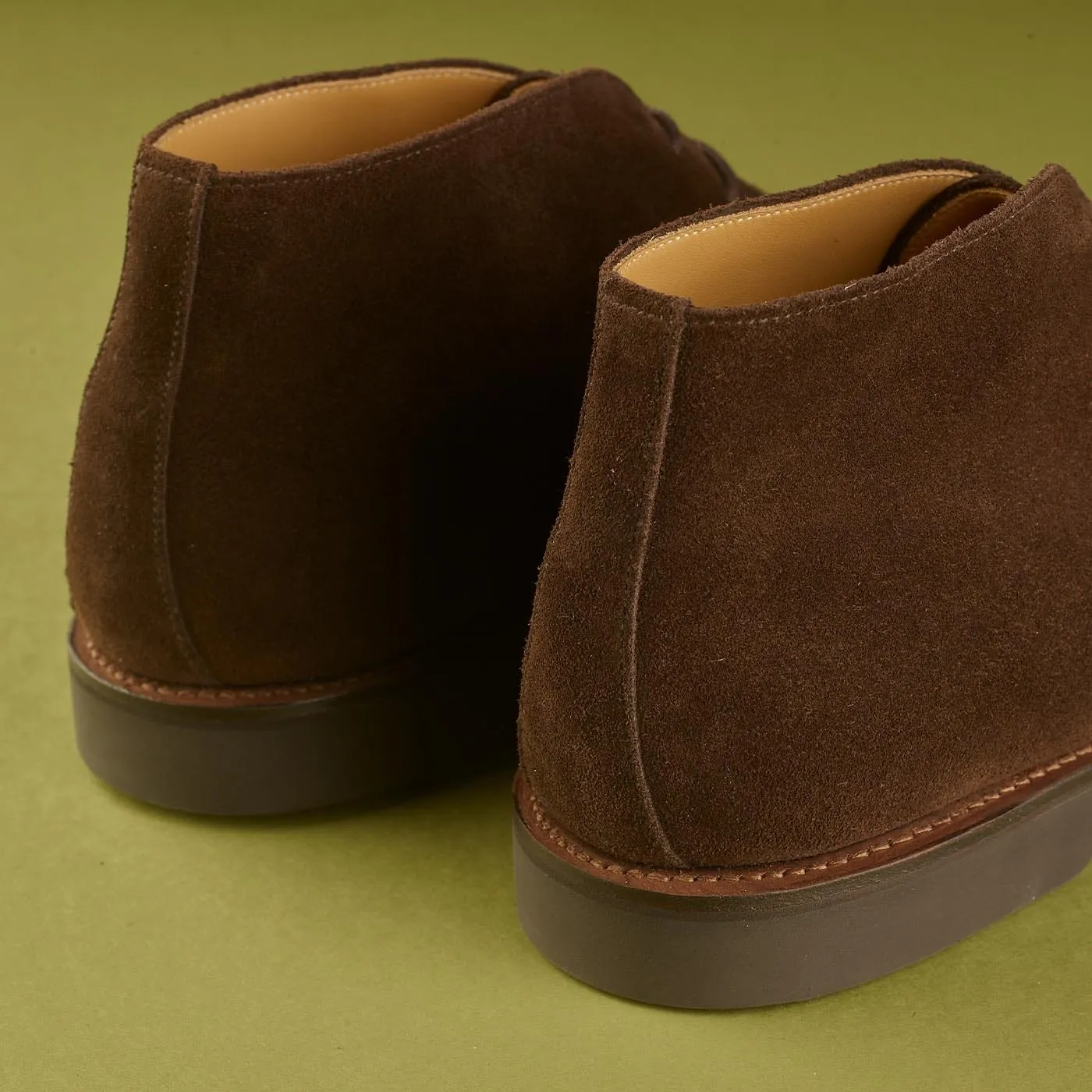 Bibury Dark Brown Suede