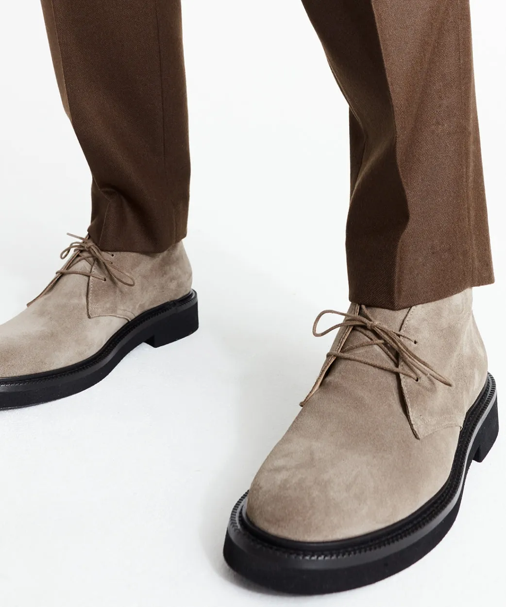 Bond Blox Suede Chukka | Hazel Brown