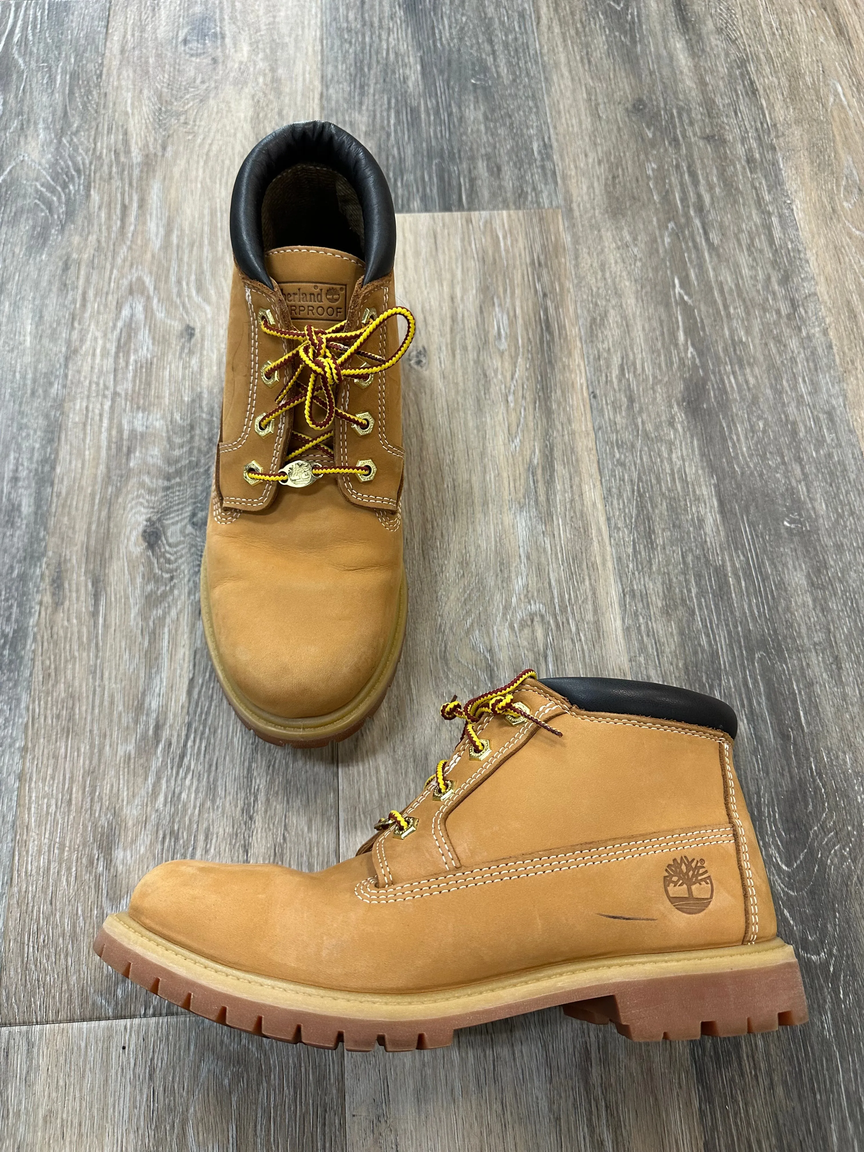 Boots Combat By Timberland In Tan, Size: 9