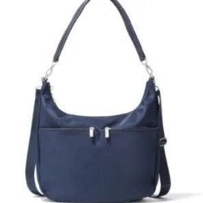 Bowery Large Half Moon Hobo French Navy