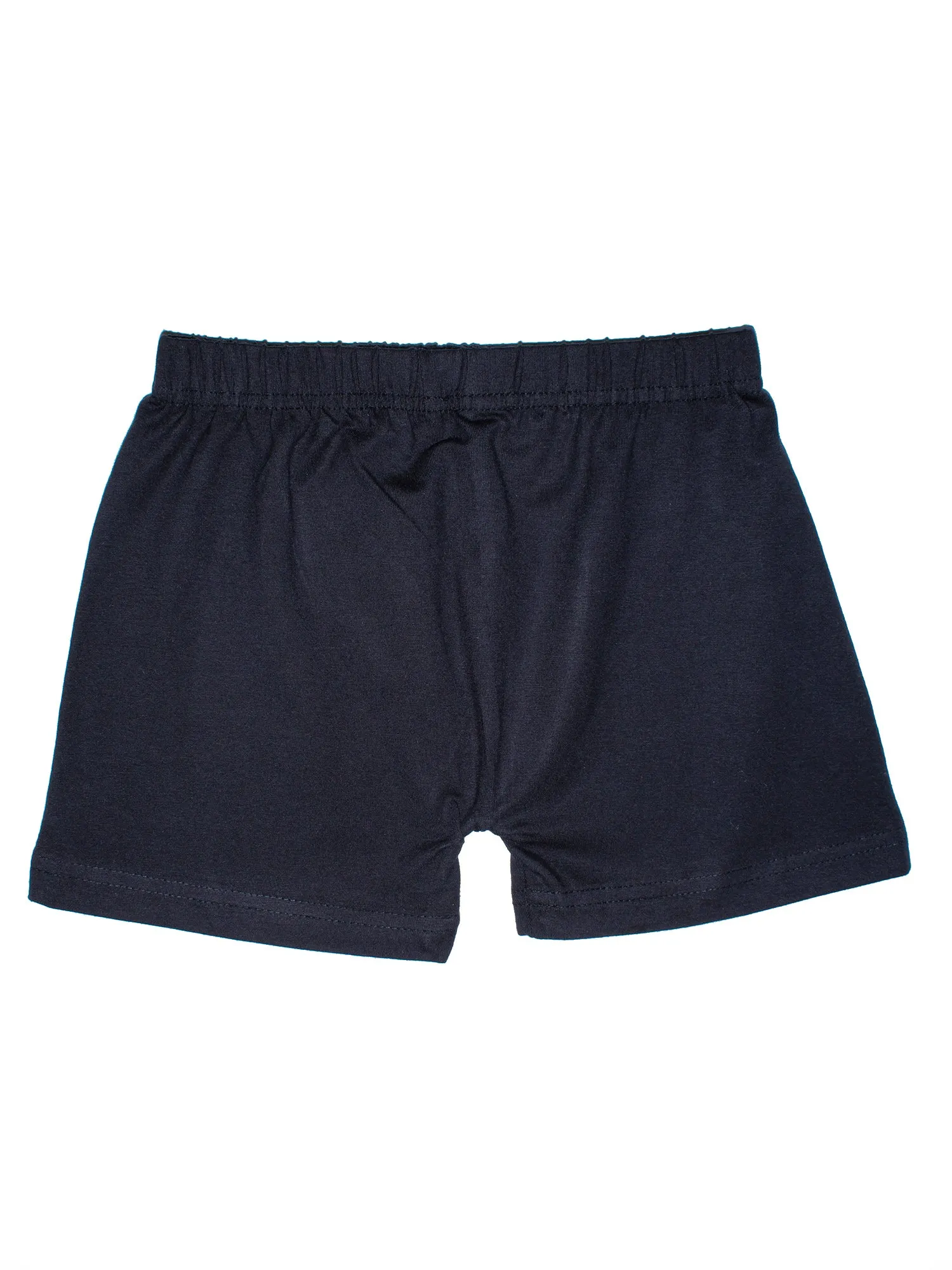 Boys Solid Boxer Shorts Pack of 3