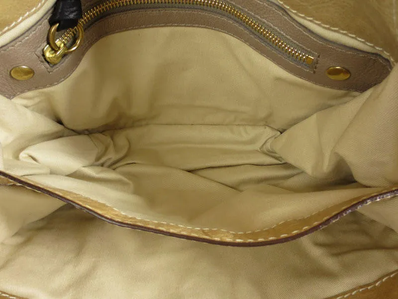 Chloé  Camel Bay Shoulder Bag