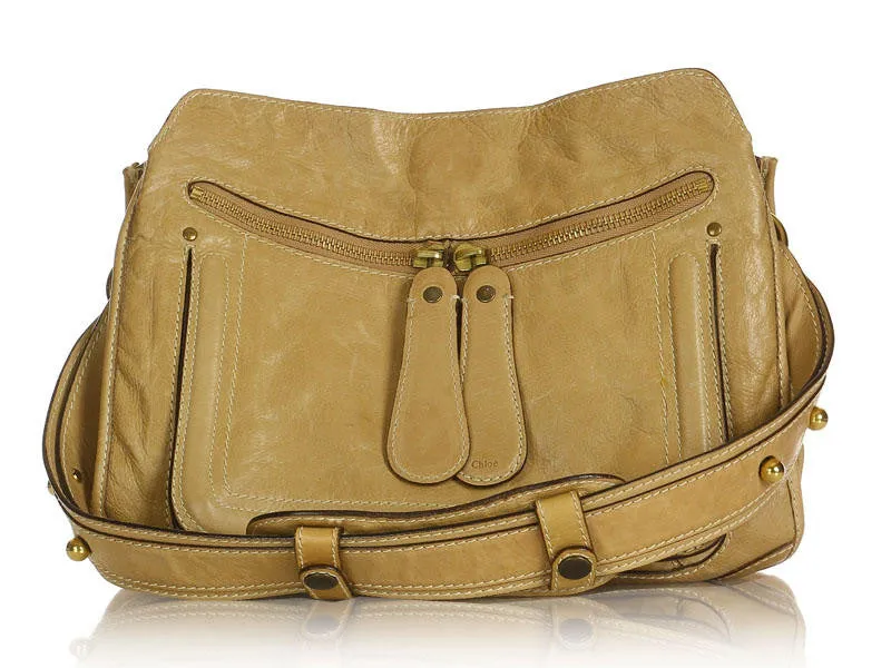 Chloé  Camel Bay Shoulder Bag