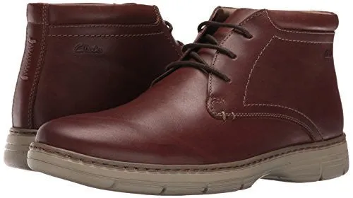 CLARKS MEN'S WATTS MID CHUKKA BOOT, BROWN, 9 M US