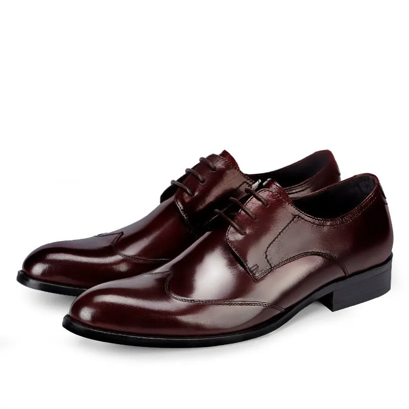 Classic British Oxford Dress Shoes