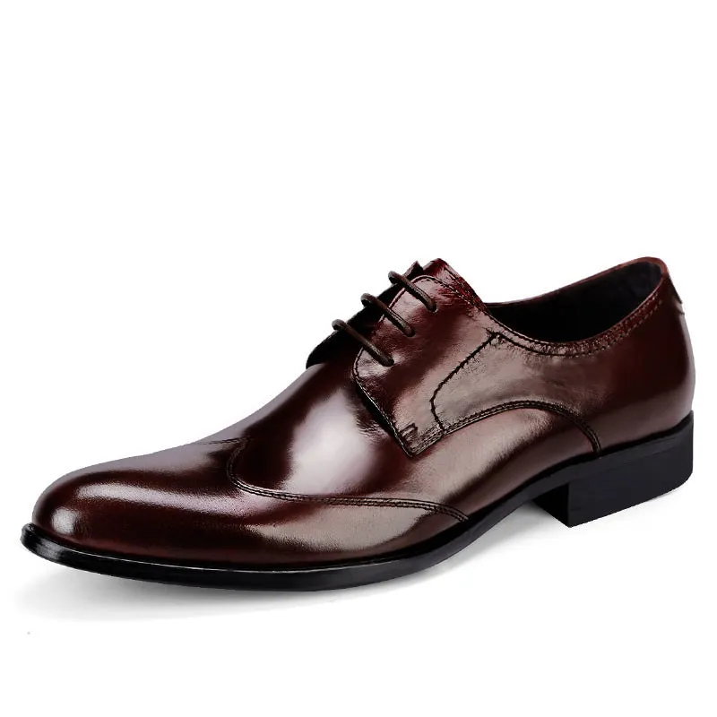 Classic British Oxford Dress Shoes