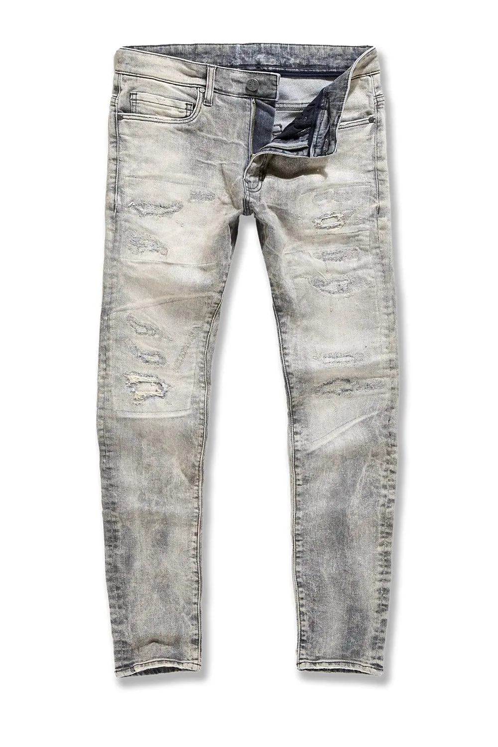 Collins - Riot Denim (Bone White)