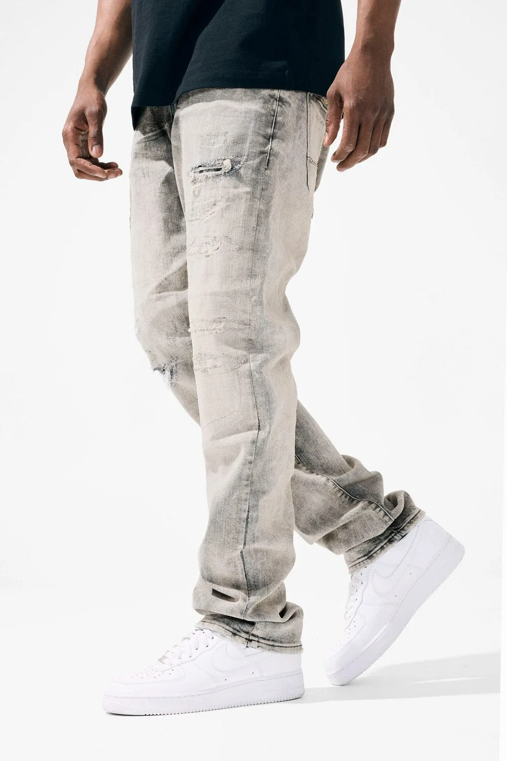 Collins - Riot Denim (Bone White)