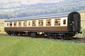 Darstaed D21-2-06 Finescale O Gauge BR Mk1 TSO (Tourist Second Open), Choc & Cream