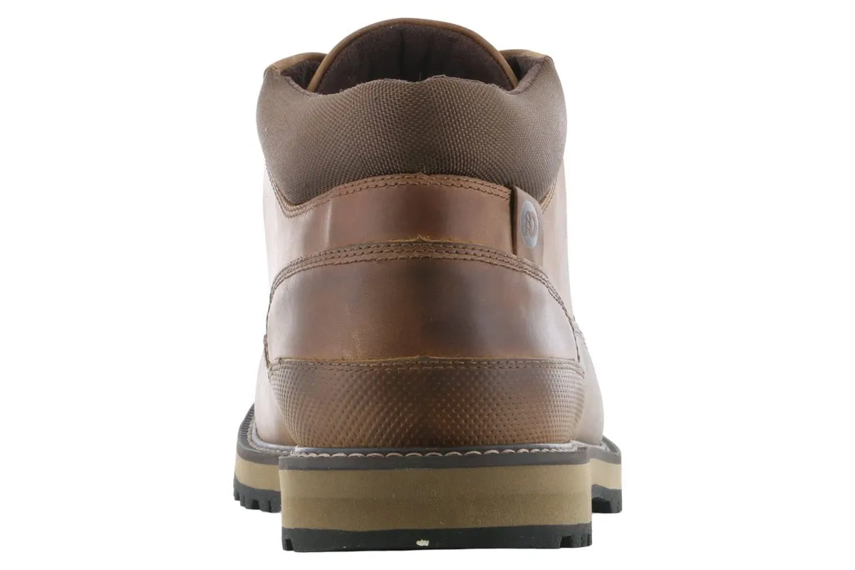 Dunham Byrne Waterproof Chukka Boot Brown