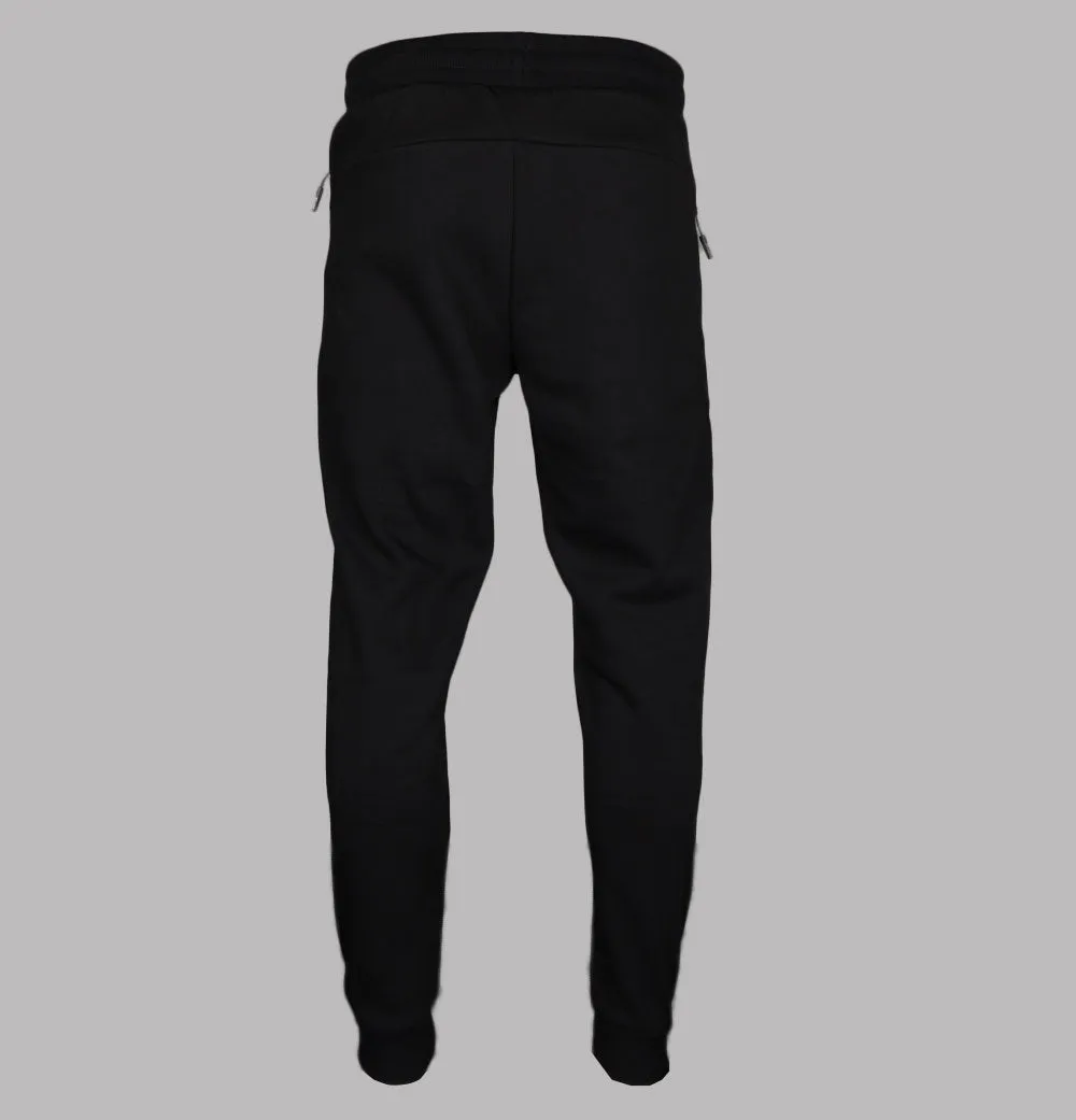 EA7 Athletic Colour Block Taping Joggers Black