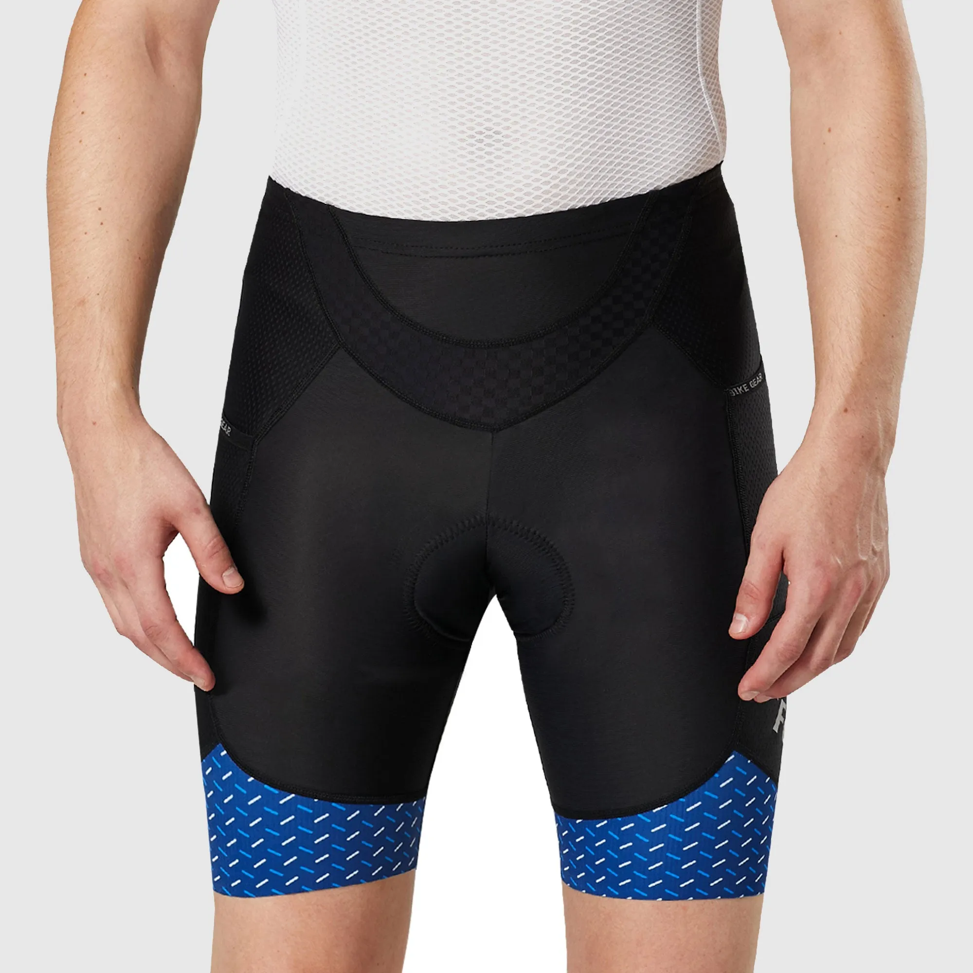 Fdx Essential Blue Men's & Boy's Padded Cycling Shorts With Pockets