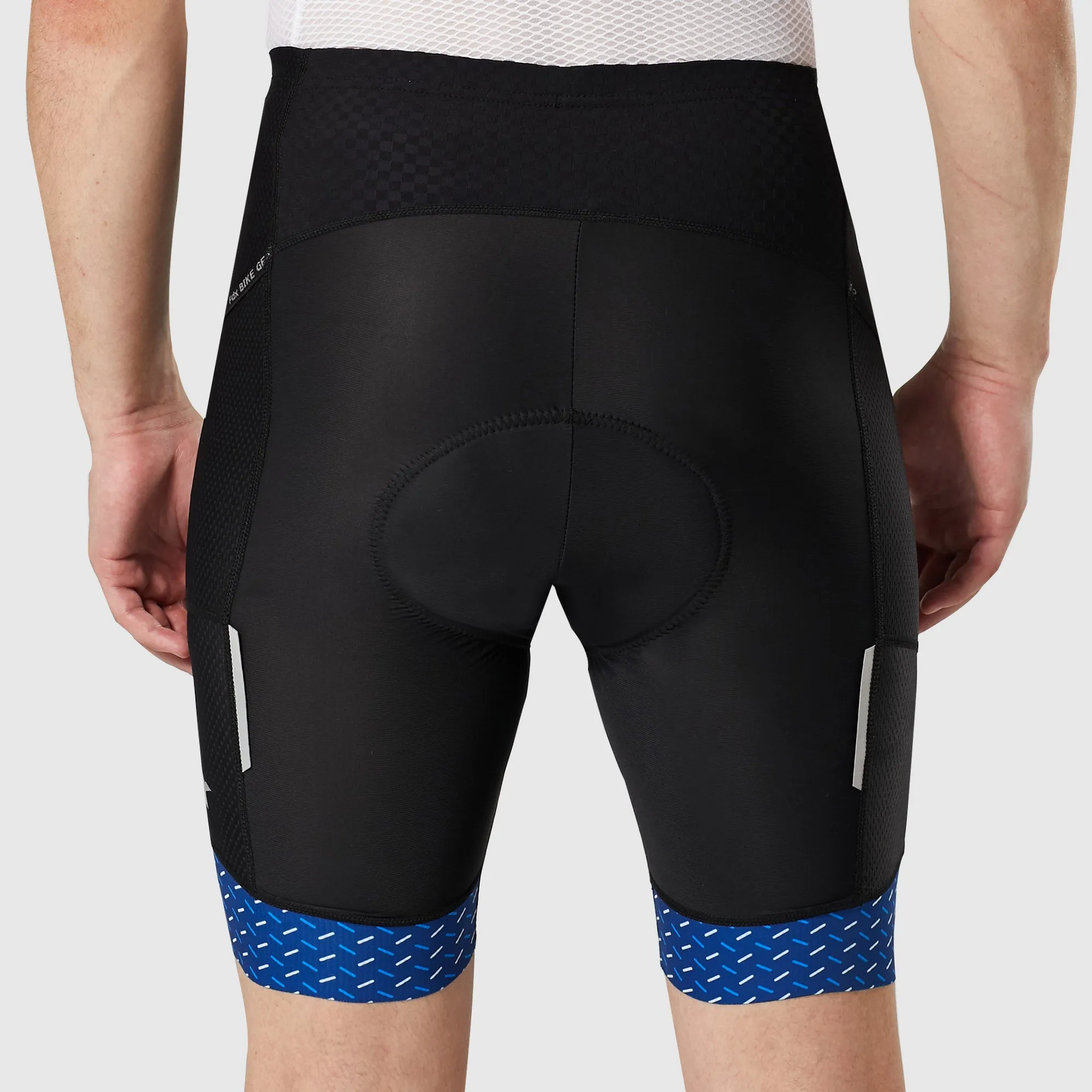 Fdx Essential Blue Men's & Boy's Padded Cycling Shorts With Pockets