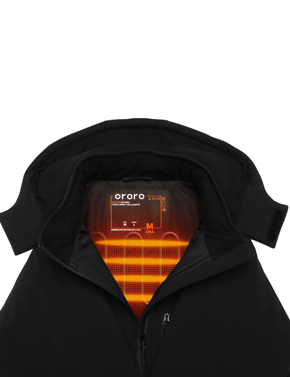 Final Sale - Men's Heated Jacket with Pocket Heating (Apparel Only)