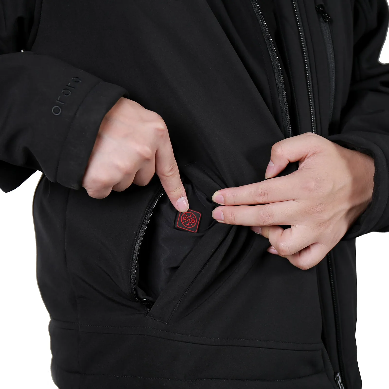 Final Sale - Men's Heated Jacket with Pocket Heating (Apparel Only)