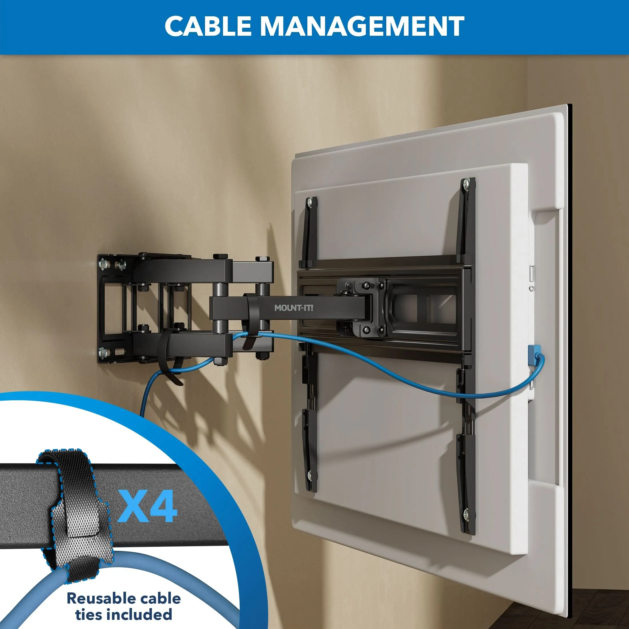 Full Motion TV Wall Mount