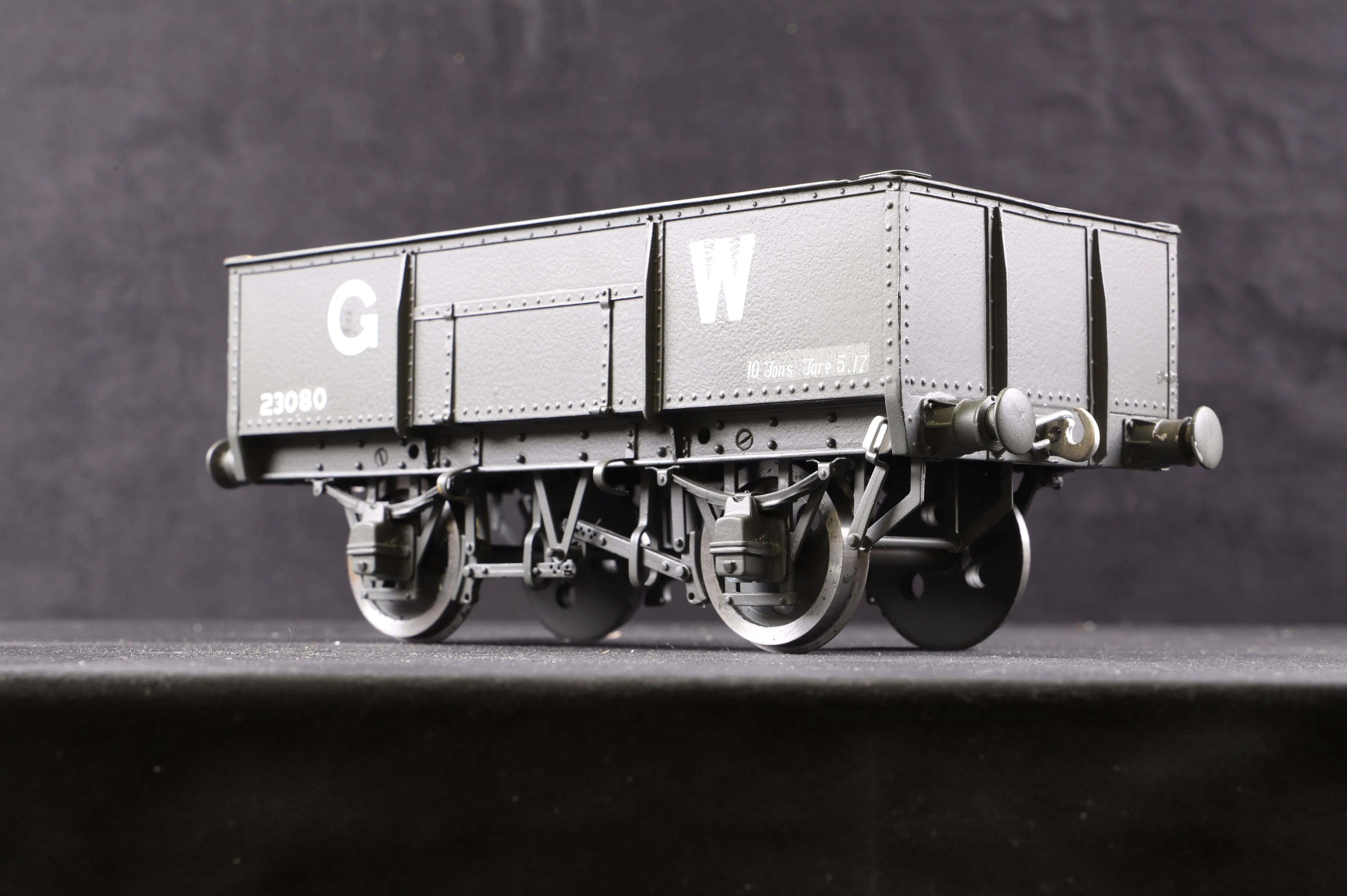 Gauge 3 Kit Built Rake of 3 GWR Wagons