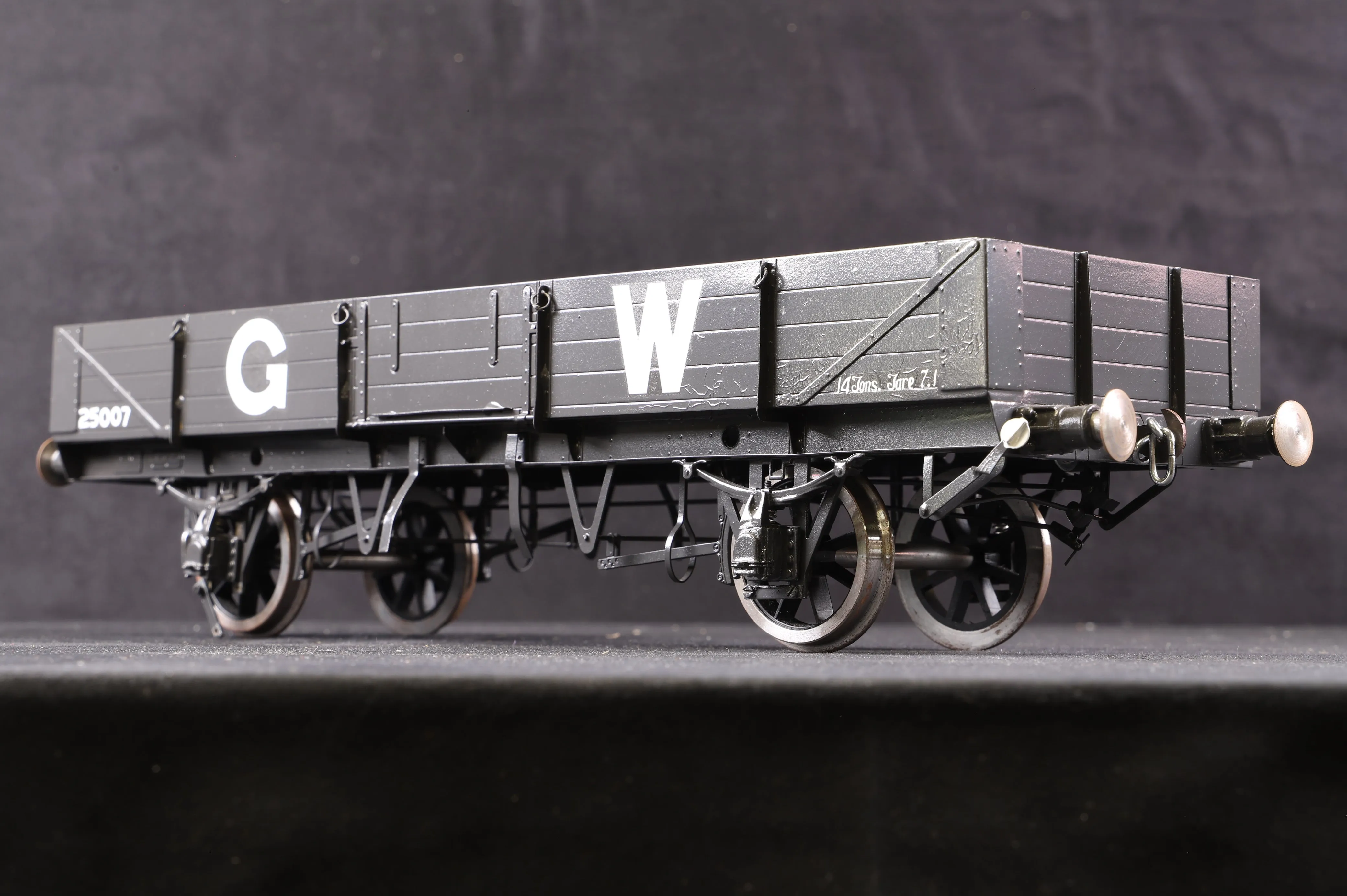 Gauge 3 Kit Built Rake of 3 GWR Wagons