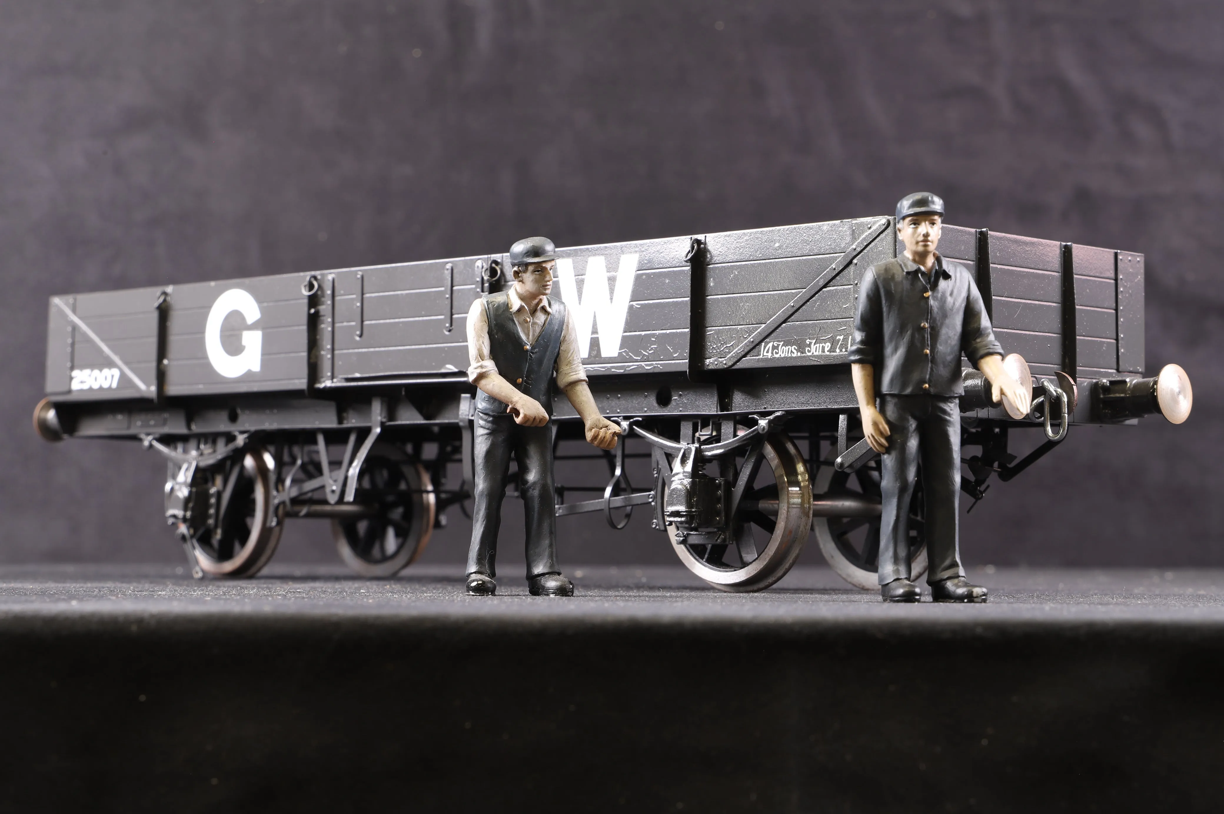 Gauge 3 Kit Built Rake of 3 GWR Wagons