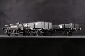 Gauge 3 Kit Built Rake of 3 GWR Wagons