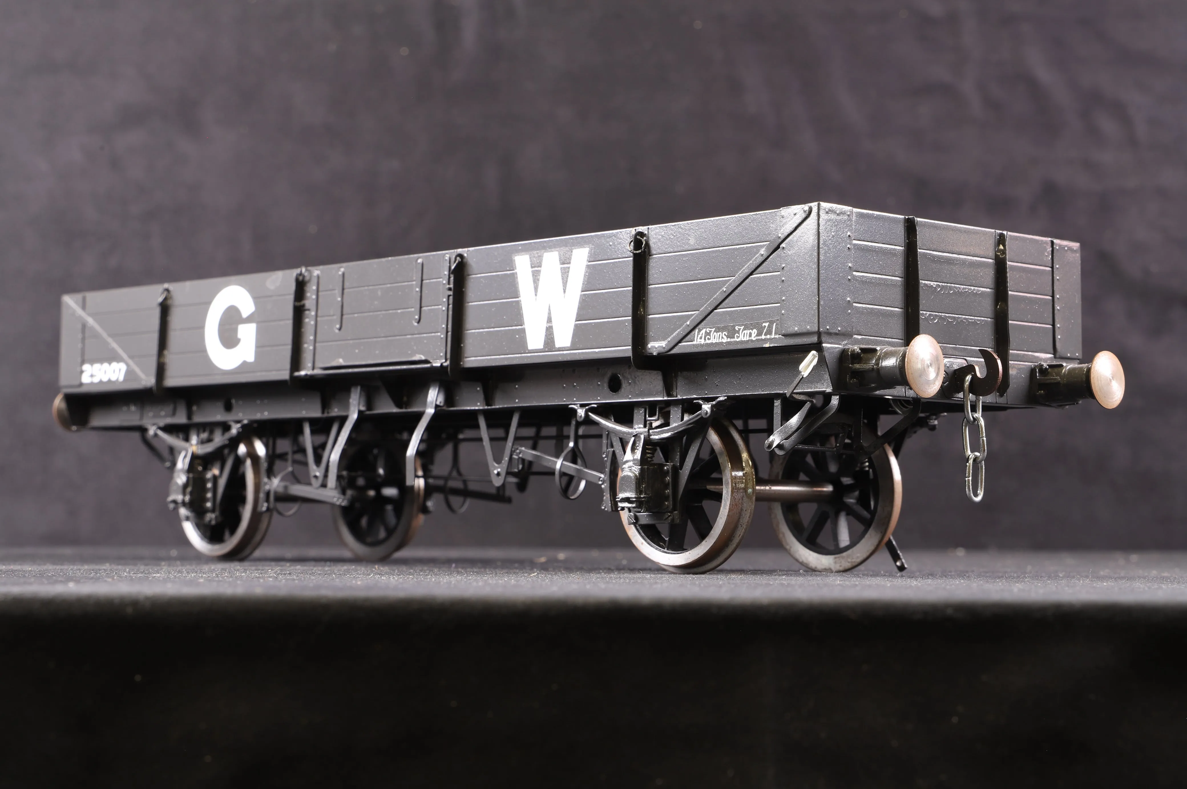 Gauge 3 Kit Built Rake of 3 GWR Wagons