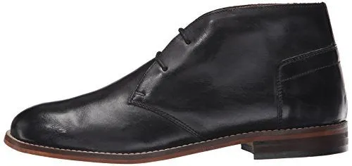 H BY HUDSON MEN'S SOMA CHUKKA BOOT, CALF BLACK, 9 M US