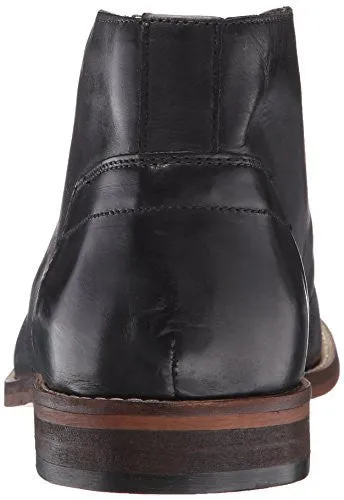 H BY HUDSON MEN'S SOMA CHUKKA BOOT, CALF BLACK, 9 M US