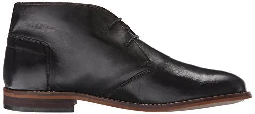 H BY HUDSON MEN'S SOMA CHUKKA BOOT, CALF BLACK, 9 M US