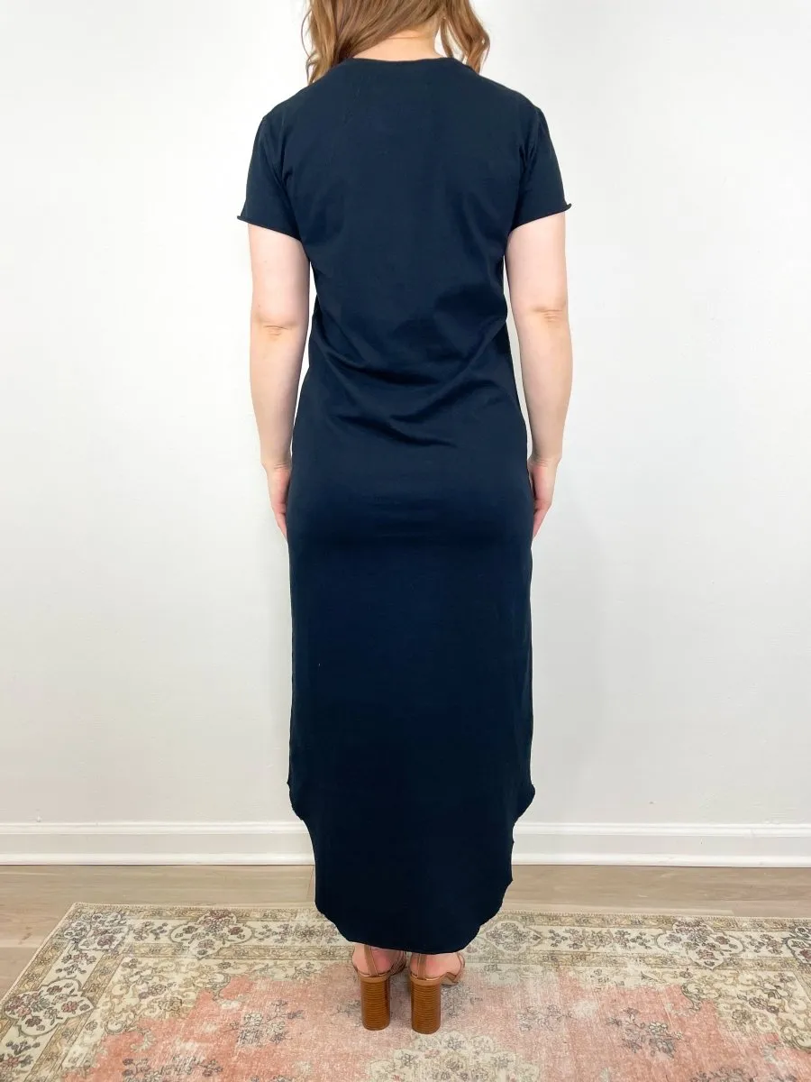 Harper Perfect Tee Maxi Dress in British Royal Navy