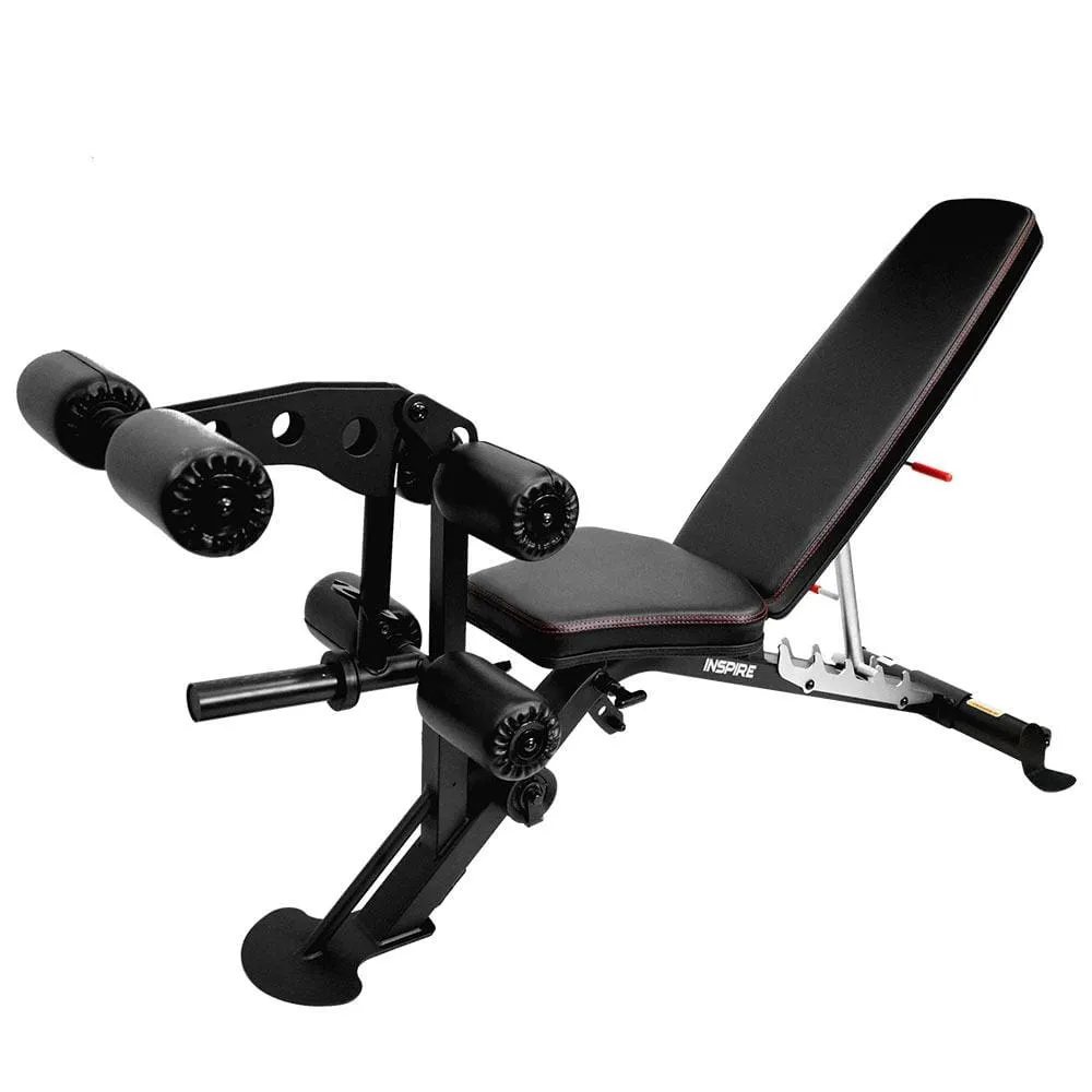 Inspire Fitness Weight Gym Bench with Leg Extension