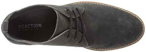 KENNETH COLE REACTION MEN'S PROVE OUT CHUKKA BOOT, CHARCOAL, 9 M US