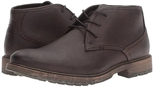 KENNETH COLE UNLISTED MEN'S ON THE SUBJECT CHUKKA BOOT, DARK BROWN, 13 M US