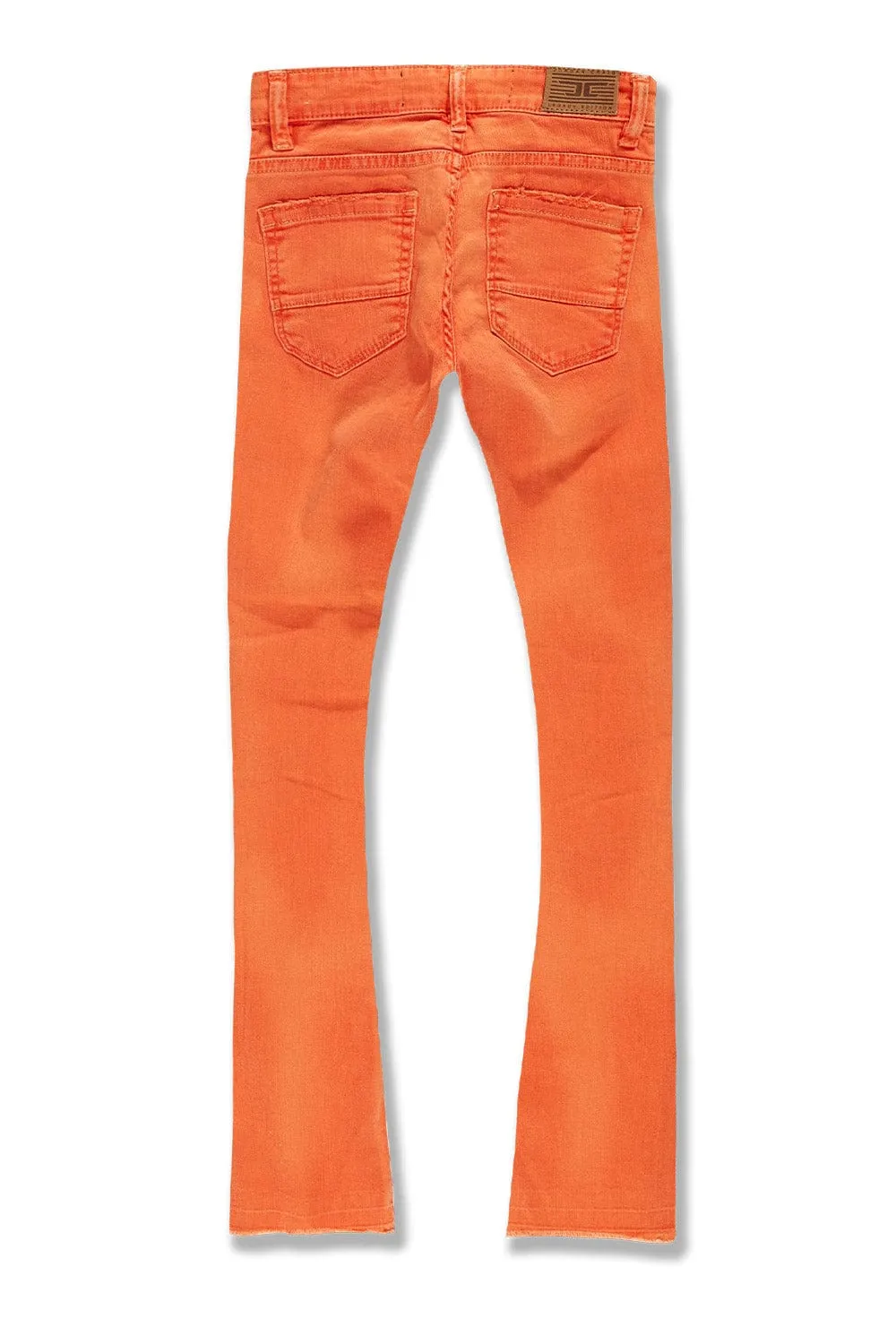 Kids Stacked Santorini Denim (Creamsicle)