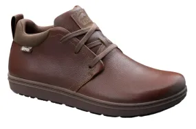 Lems Chukka Grip Leather Minimal Boot - Chestnut