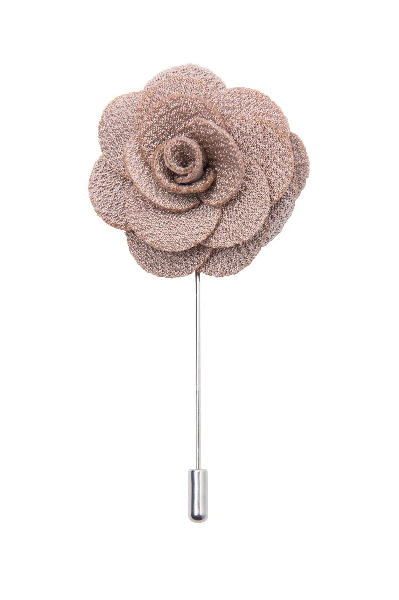 Marblehead Light Grey Lapel Flower