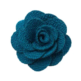 Marblehead Turquoise Lapel Flower