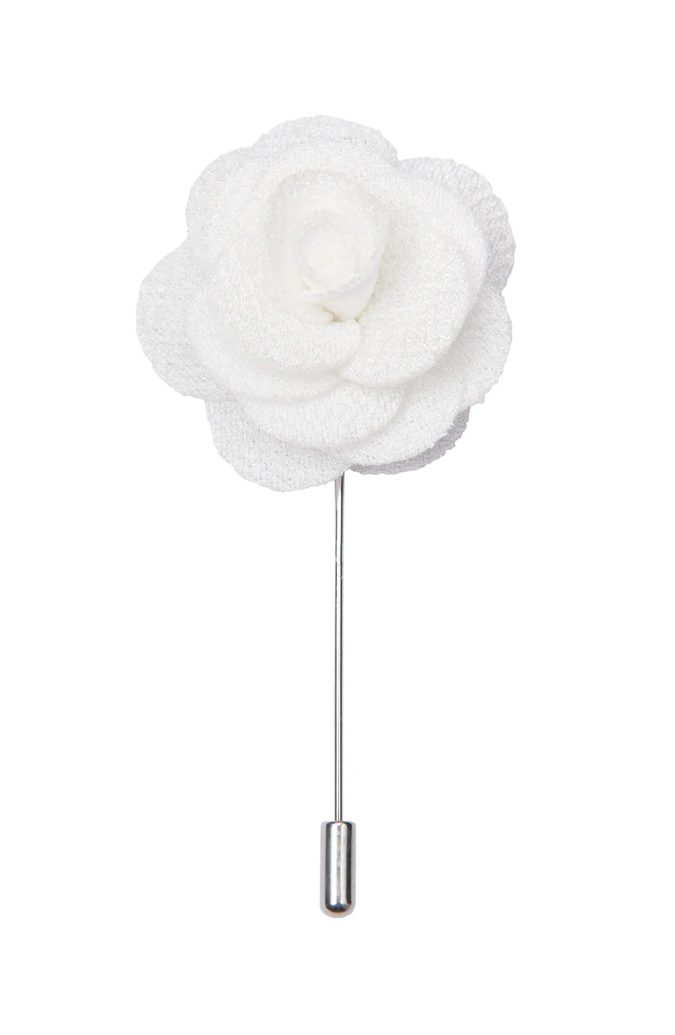 Marblehead White Lapel Flower