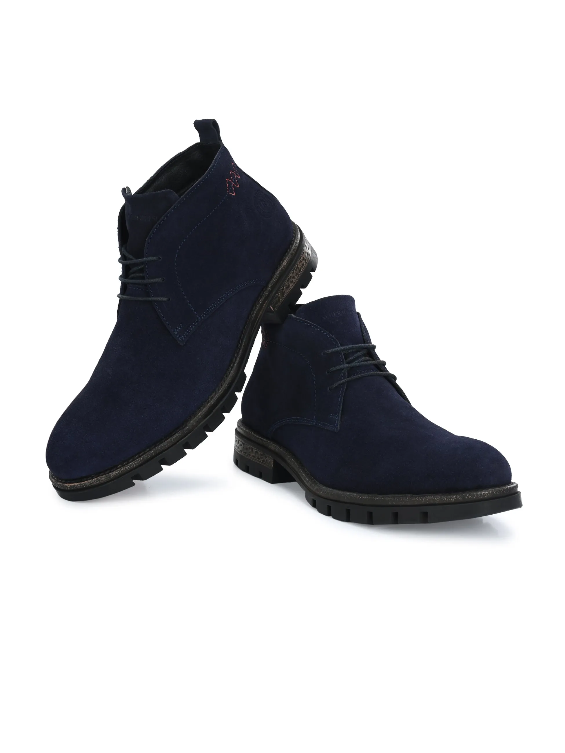 Navy Chukka Boots