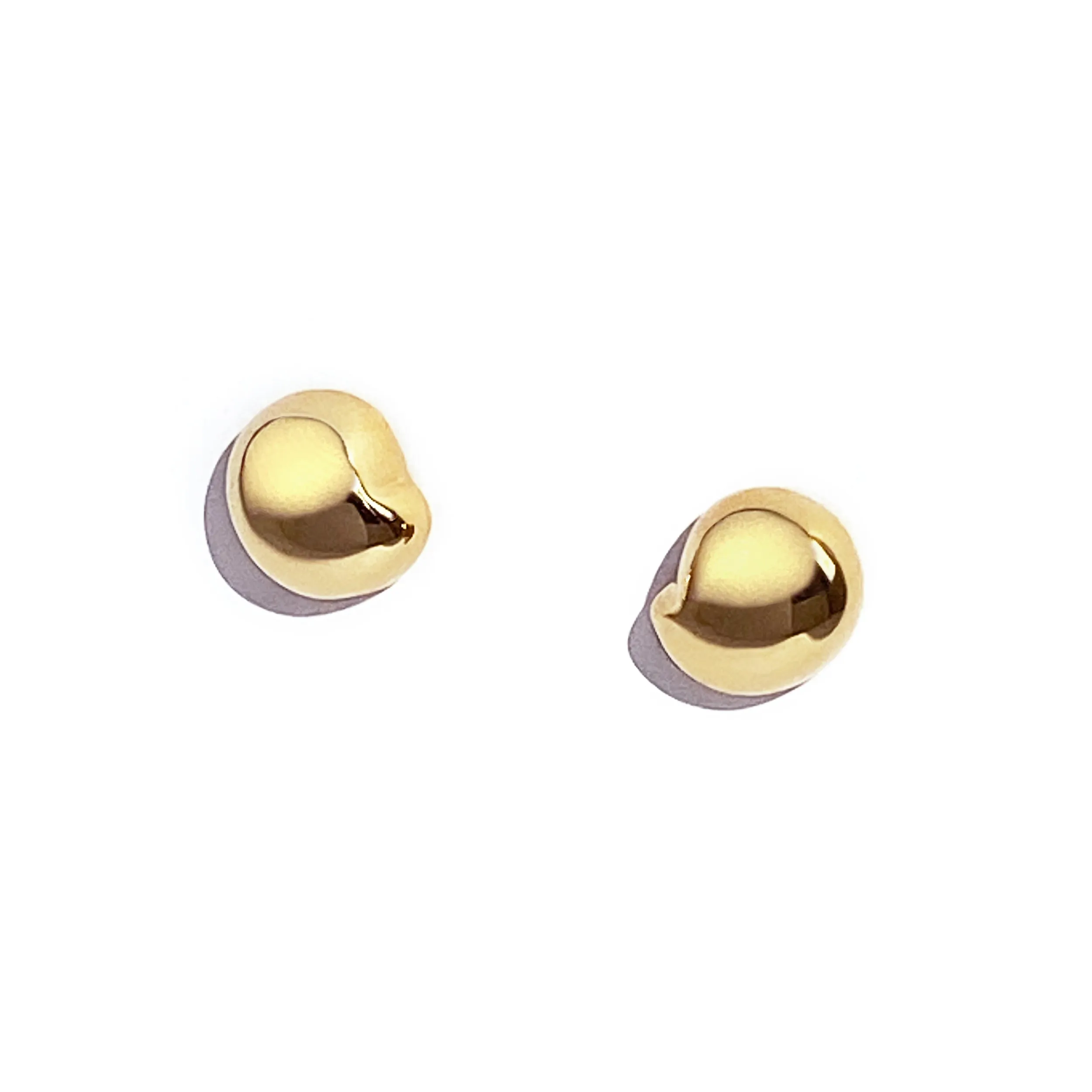 Nicola Studs - Small - Gold