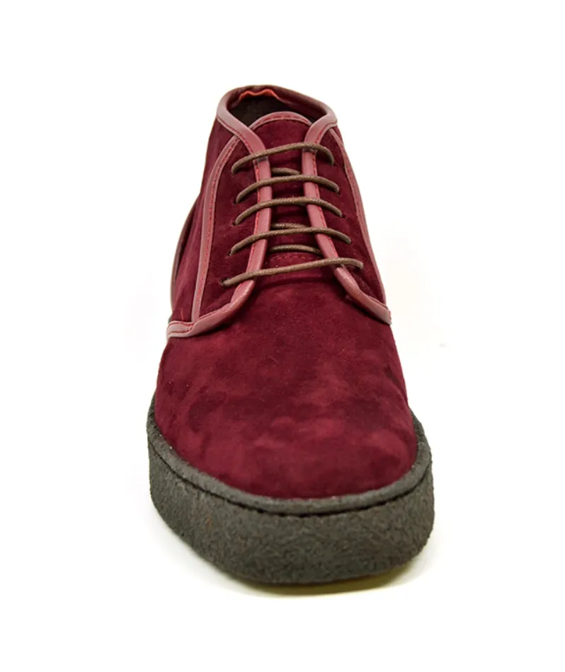 Playboy Chukka Kaydence - Vintage Lace-up Shoe with Handcrafted Lamb Suede