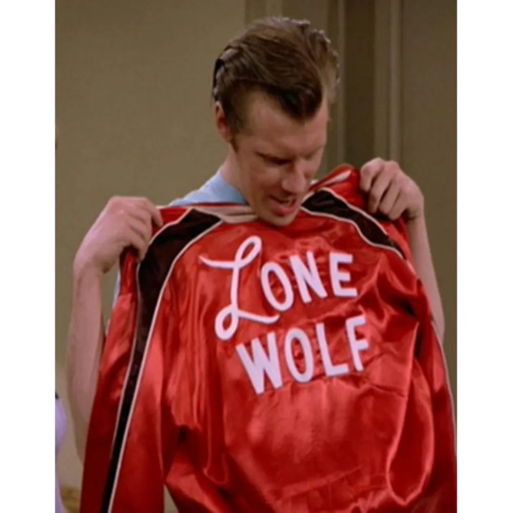 Red Bomber The Lone Wolf Jacket