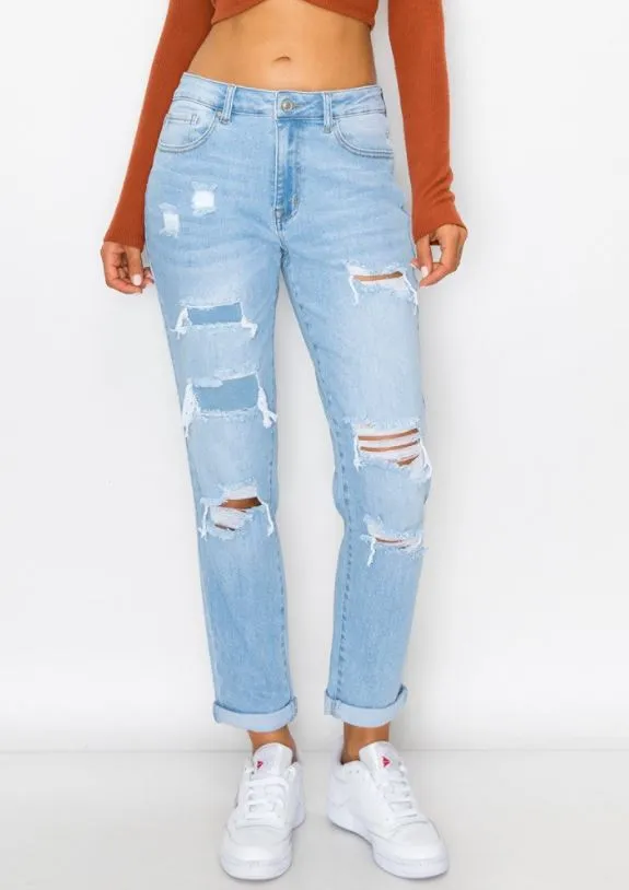 RIP REPAIR BOYFRIEND JEANS