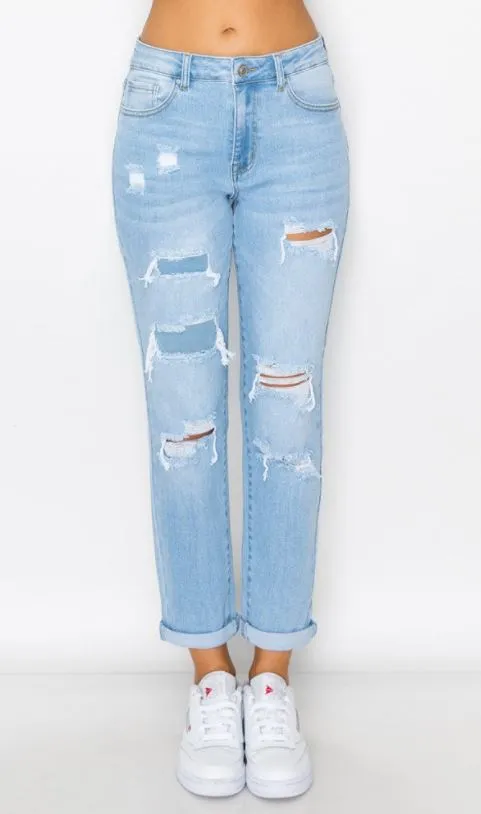 RIP REPAIR BOYFRIEND JEANS